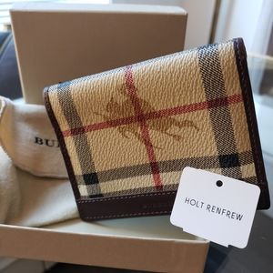 Burberry Card holder Authentic Made in Italy